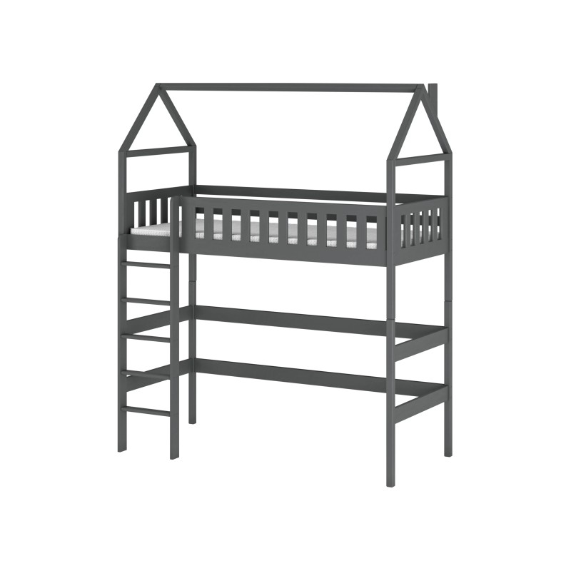 OTYLIA 80x200 graphite loft bed Lano Furniture