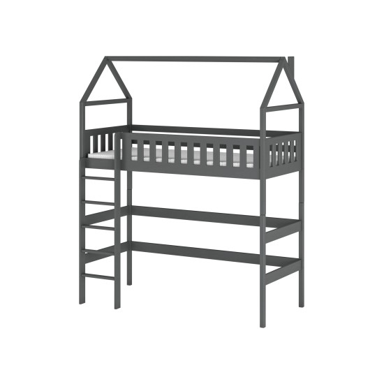OTYLIA 90x200 graphite loft bed Lano Furniture OTYLIA 90x200 graphite loft bed Lano Furniture