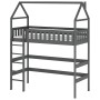 OTYLIA 90x200 graphite loft bed Lano Furniture