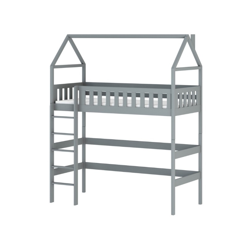 OTYLIA 80x160 grey loft bed Lano Furniture
