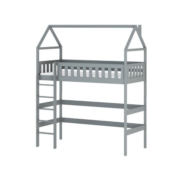 OTYLIA 80x180 grey loft bed Lano Furniture