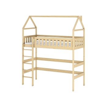 OTYLIA 90x190 pine loft bed Lano Furniture