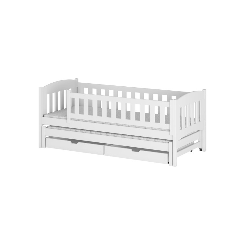 AMELKA 80x200 white bunk bed Lano Furniture