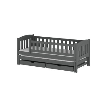 AMELKA 90x200 graphite bunk bed Lano Furniture
