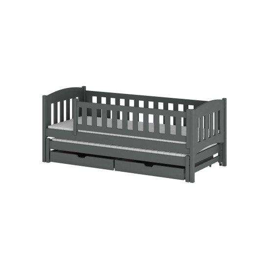 AMELKA 90x200 graphite bunk bed Lano Furniture AMELKA 90x200 graphite bunk bed Lano Furniture