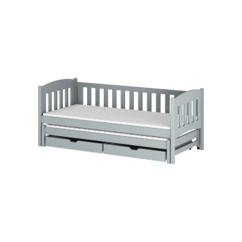 AMELKA 80x160 grey bunk bed Lano Furniture