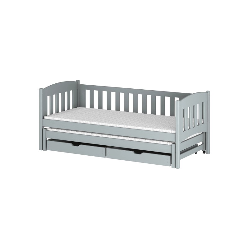 AMELKA 80x160 grey bunk bed Lano Furniture