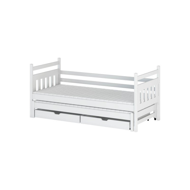 DANIEL 90x190 white bunk bed Lano Furniture