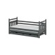 DANIEL 80x200 graphite bunk bed Lano Furniture