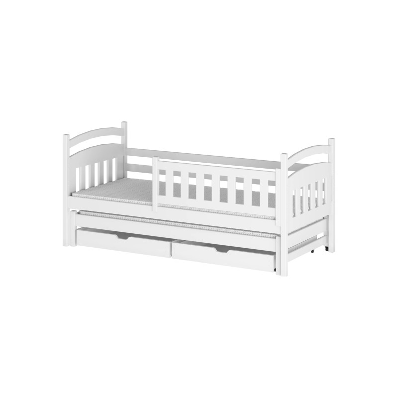 GALAXY 90x190 white bunk bed Lano Furniture