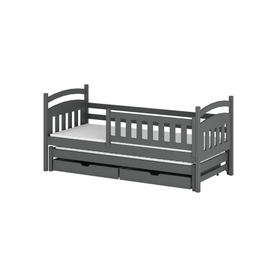 GALAXY 80x180 graphite bunk bed Lano Furniture GALAXY 80x180 graphite bunk bed Lano Furniture