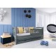 GALAXY 80x180 graphite bunk bed Lano Furniture GALAXY 80x180 graphite bunk bed Lano Furniture