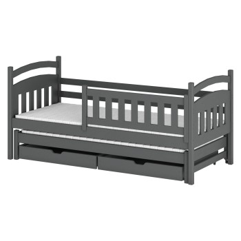 GALAXY 90x200 graphite bunk bed Lano Furniture