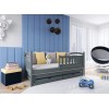 GALAXY 90x200 graphite bunk bed Lano Furniture