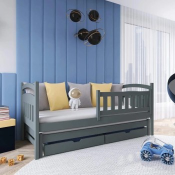 GALAXY 90x200 graphite bunk bed Lano Furniture