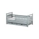 GALAXY 80x160 grey bunk bed Lano Furniture