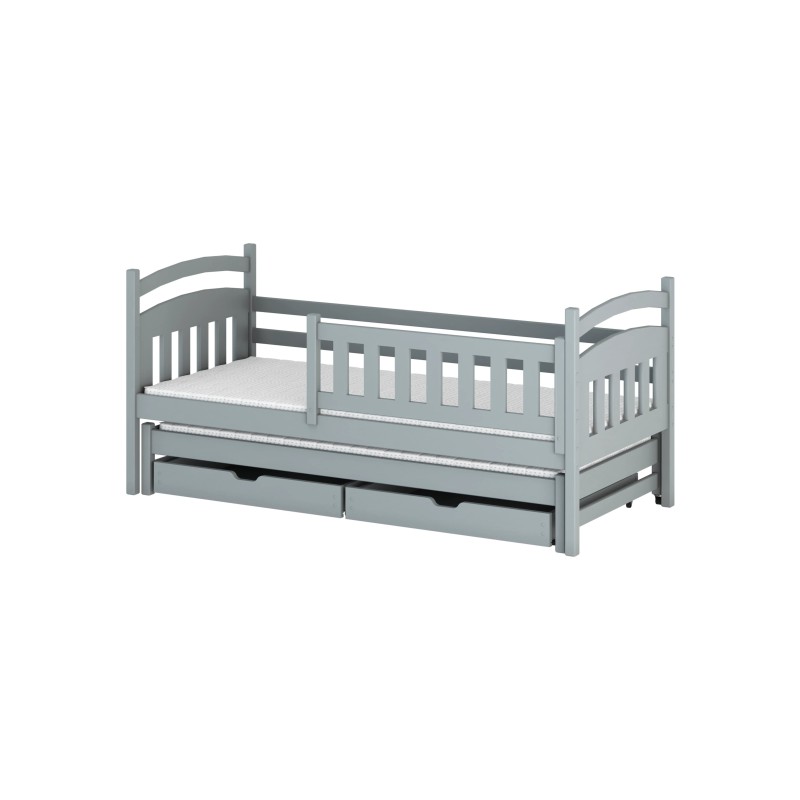 GALAXY 90x190 grey bunk bed Lano Furniture