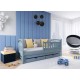 GALAXY 90x190 grey bunk bed Lano Furniture