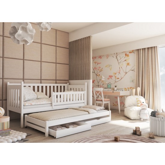 KAJA 80x180 white bunk bed Lano Furniture