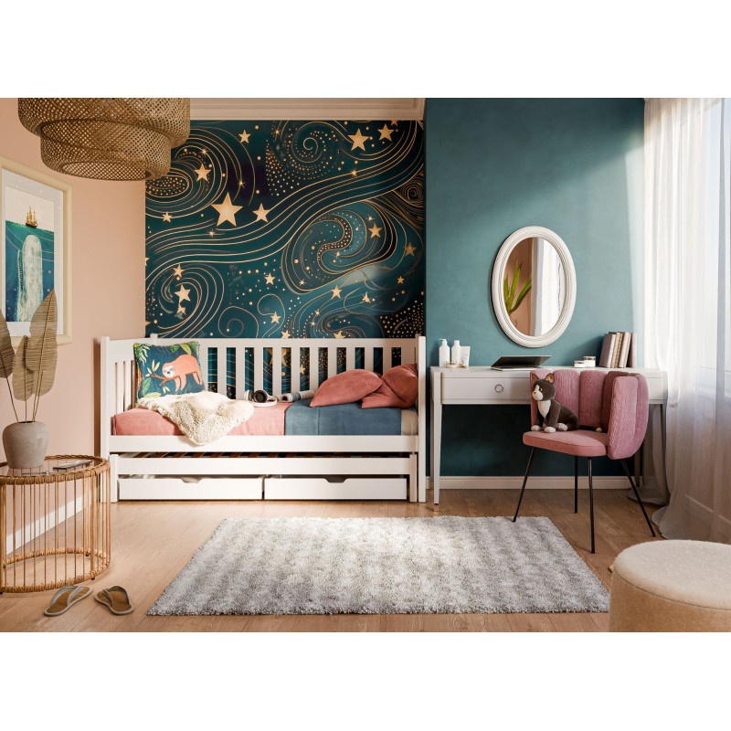 KAJA 80x180 white bunk bed Lano Furniture