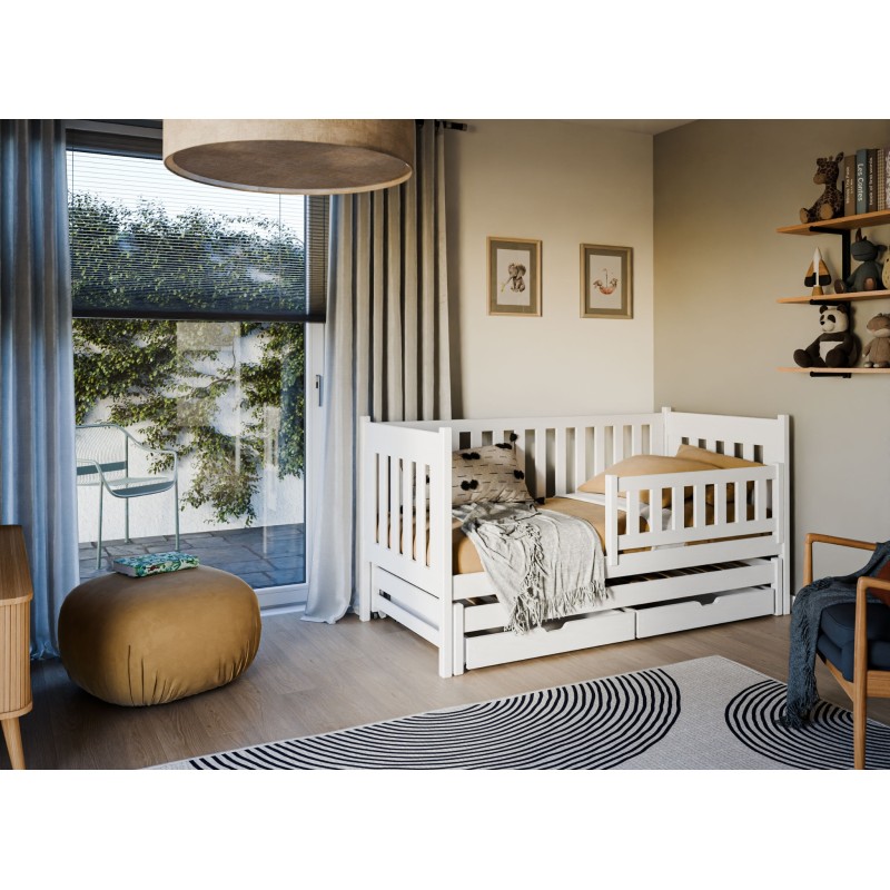 KAJA 90x200 white bunk bed Lano Furniture