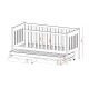 KAJA 80x160 graphite bunk bed Lano Furniture