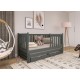 KAJA 90x200 graphite bunk bed Lano Furniture