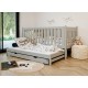 KAJA 80x180 grey bunk bed Lano Furniture