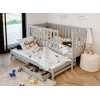 KAJA 80x200 grey bunk bed Lano Furniture