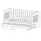 KAJA 80x200 grey bunk bed Lano Furniture