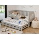 KAJA 90x200 grey bunk bed Lano Furniture