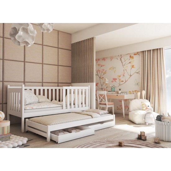 KAJA 90x200 pine bunk bed Lano Furniture
