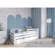 SENSO 90x190 white bunk bed Lano Furniture