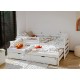 SENSO 90x200 white bunk bed Lano Furniture