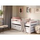 SENSO 90x200 white bunk bed Lano Furniture