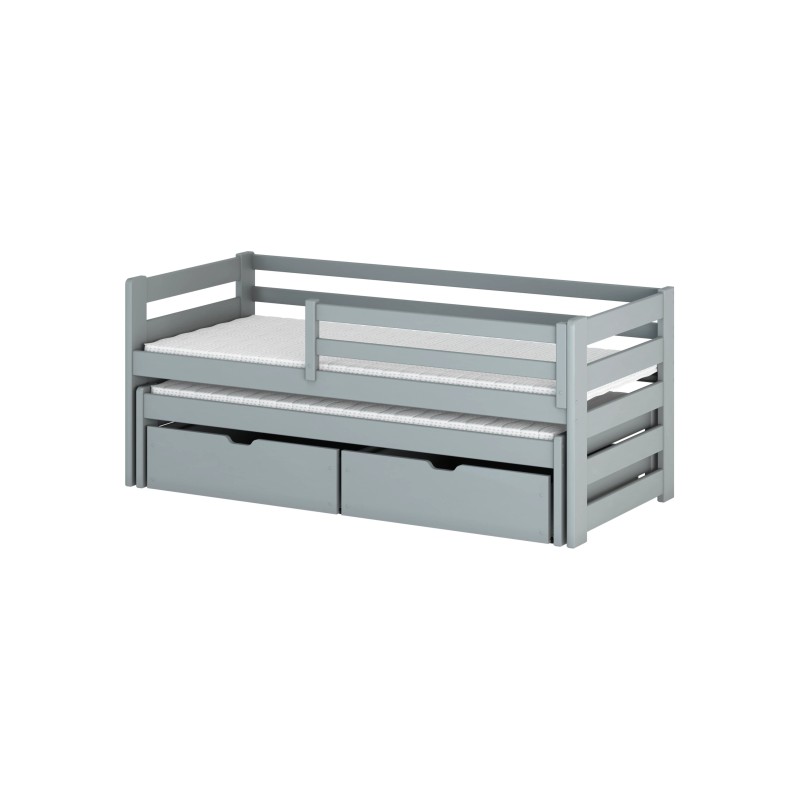 SENSO 80x200 grey bunk bed Lano Furniture