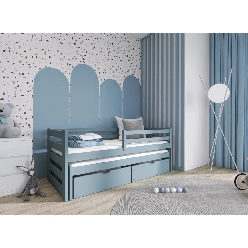 SENSO 90x190 grey bunk bed Lano Furniture