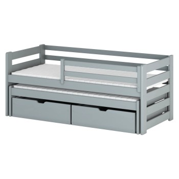 SENSO 90x200 grey bunk bed Lano Furniture