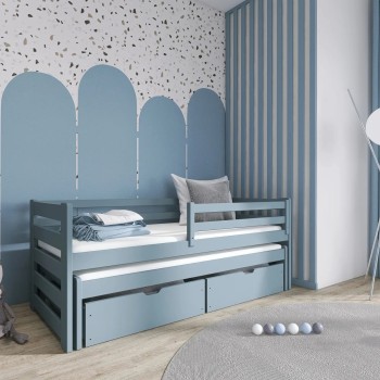 SENSO 90x200 grey bunk bed Lano Furniture