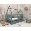 Παιδικό Κρεβάτι Montessori SIMBA 90x190 grey