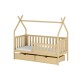 Παιδικό Κρεβάτι Montessori Teepee SIMBA 90x200 pine