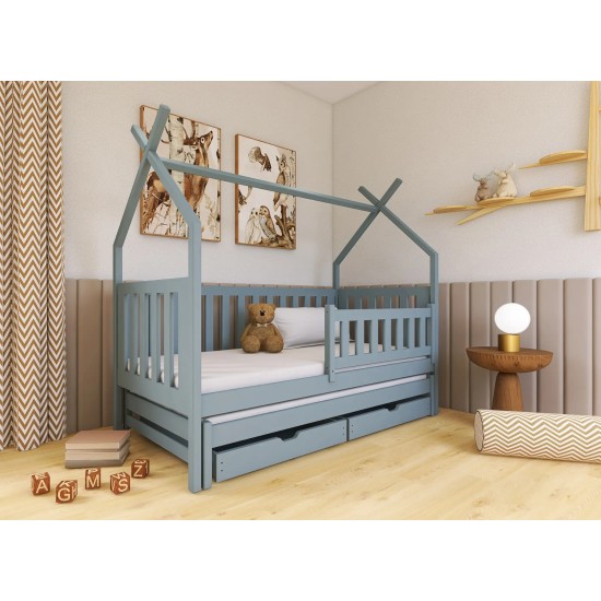 TYTUS 80x180 grey teepee bunk bed Lano Furniture TYTUS 80x180 grey teepee bunk bed Lano Furniture