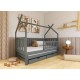 TYTUS 80x200 graphite teepee bunk bed Lano Furniture