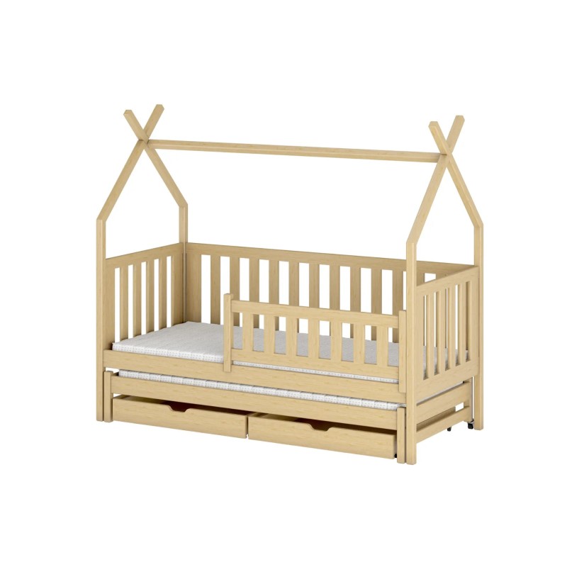 TYTUS 80x200 pine teepee bunk bed Lano Furniture