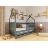 TYTUS 90x190 graphite teepee bunk bed Lano Furniture