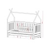 TYTUS 90x190 pine teepee bunk bed Lano Furniture
