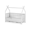 TYTUS 90x200 white teepee bunk bed Lano Furniture