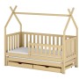 TYTUS 90x200 pine teepee bunk bed Lano Furniture