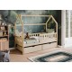 NATAN 90x190 pine childrens house bed Lano Furniture NATAN 90x190 pine childrens house bed Lano Furniture