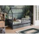 NATAN 80x200 graphite childrens house bed Lano Furniture NATAN 80x200 graphite childrens house bed Lano Furniture